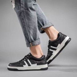 Men's Casual Shoes Trendy Hundred Sports White Shoes Board Shoes